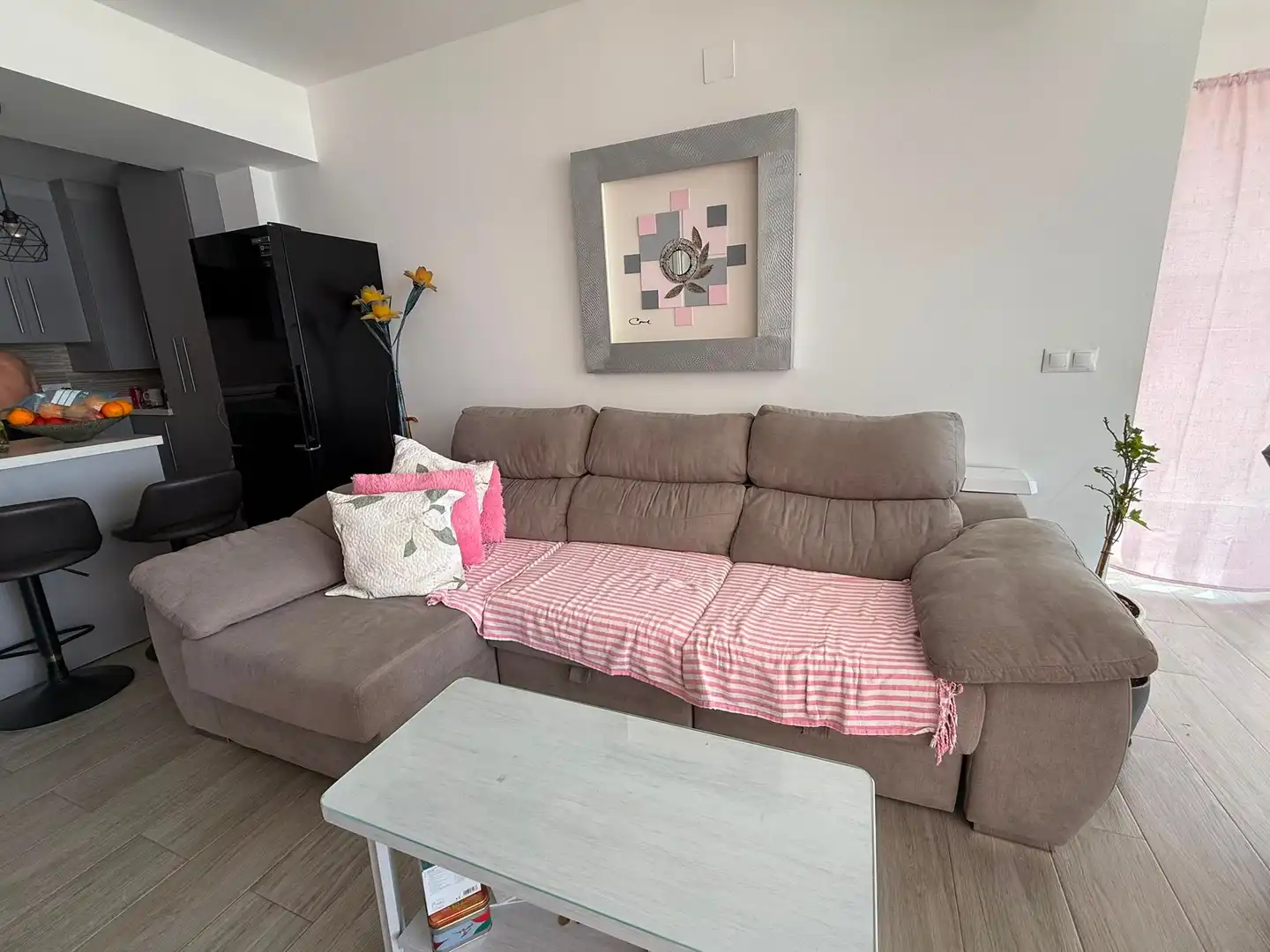 Living room of Flat for sale in Torrox  with Air Conditioner, Private garden and Storage room