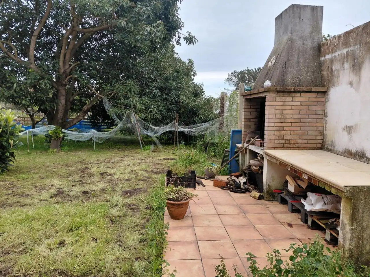 Garden of Flat for rent in Boiro  with Heating and Furnished