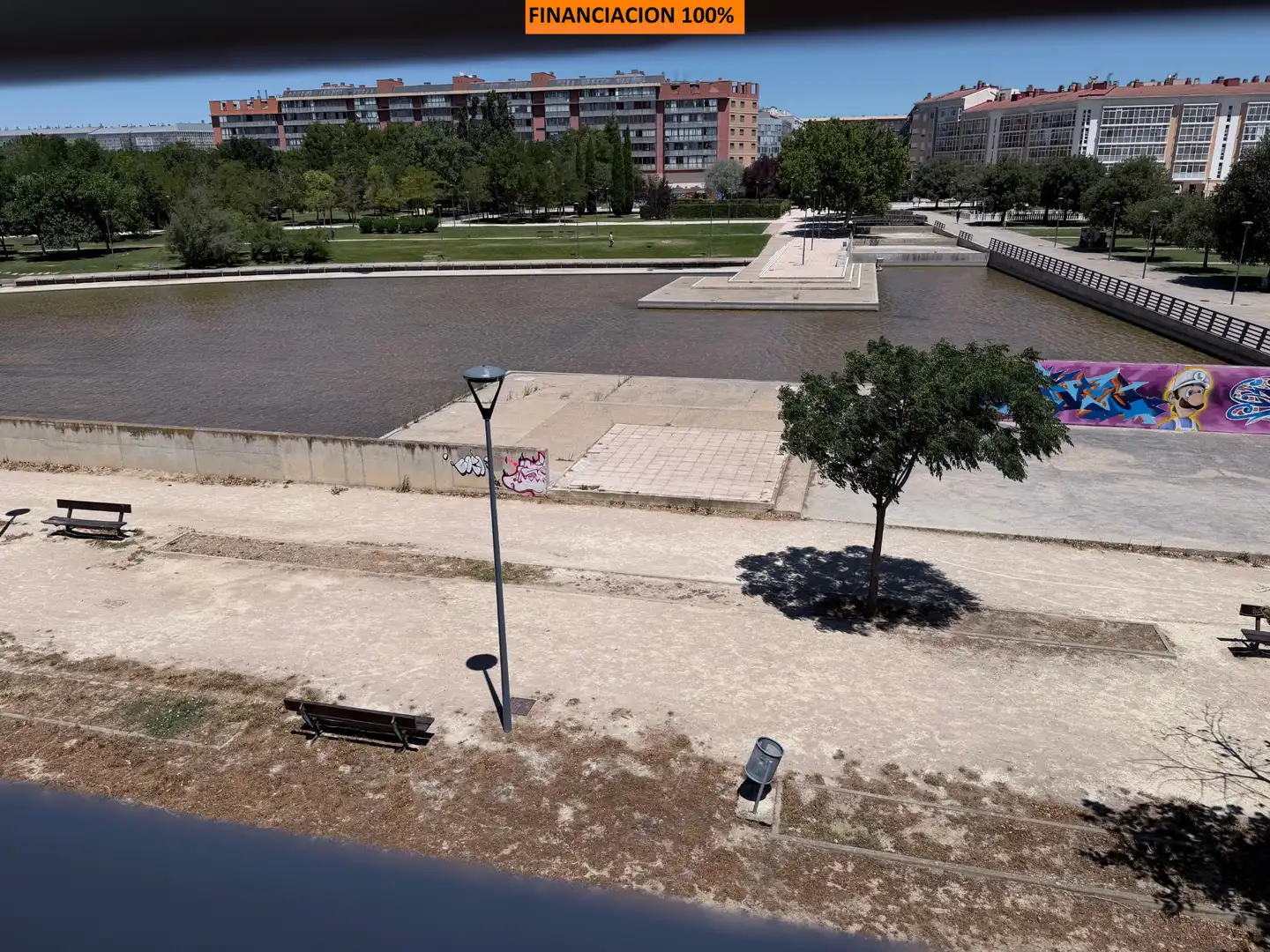 Parkplatz von Wohnung zum Verkauf in Zaragoza mit Klimaanlage, Heizung und Terrasse