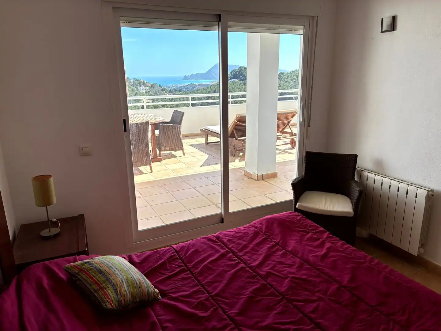 Terraza de Apartamento en venta en Altea con Aire acondicionado, Calefacción y Terraza