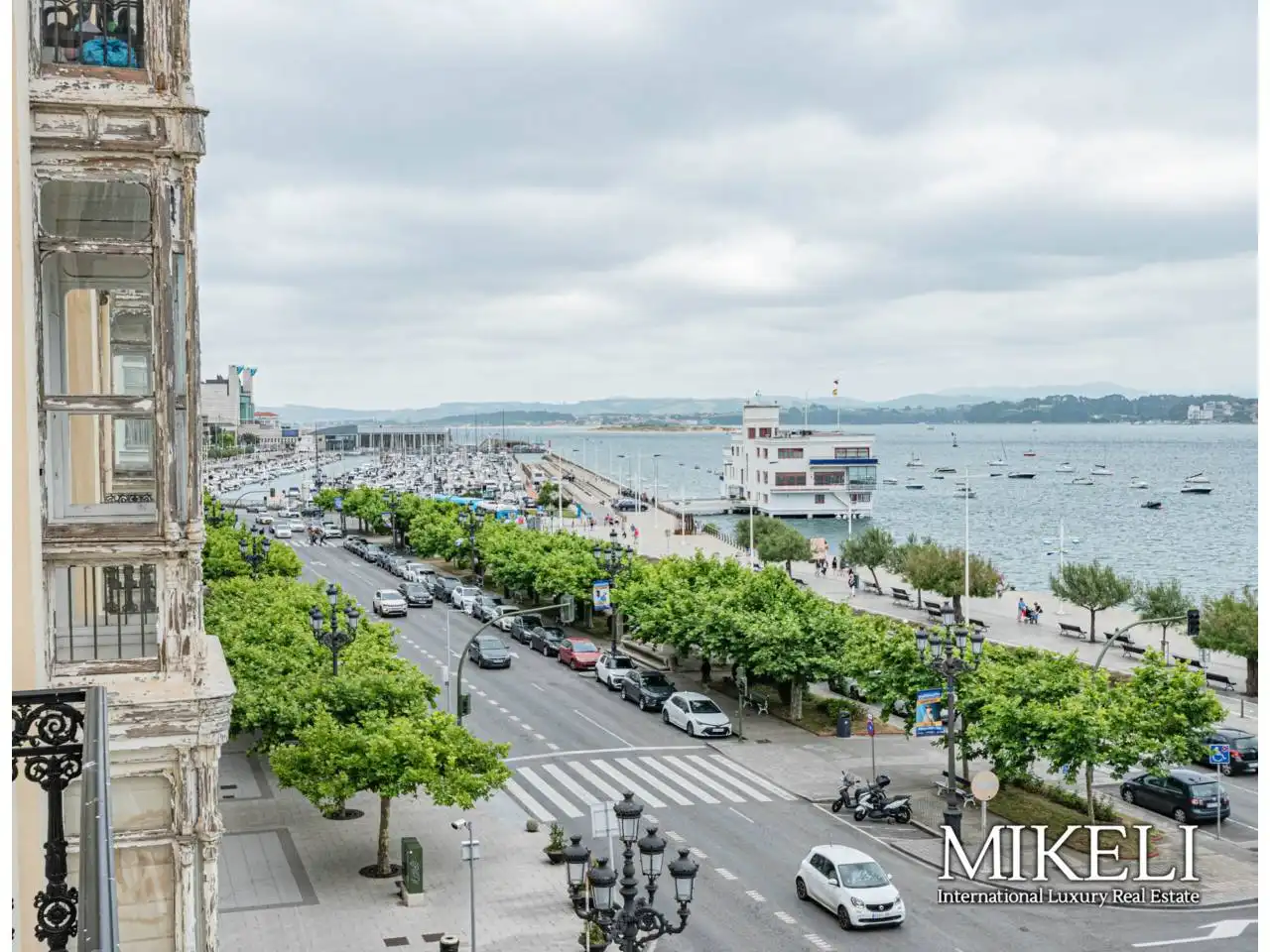 Außenansicht von Wohnung zur Miete in Santander mit Heizung, Möbliert und Balkon