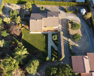 Exterior view of House or chalet for sale in Ciudad Real Capital  with Heating, Private garden and Storage room