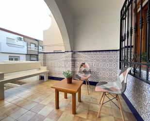 Terrace of Single-family semi-detached for sale in Balanegra  with Private garden, Terrace and Balcony