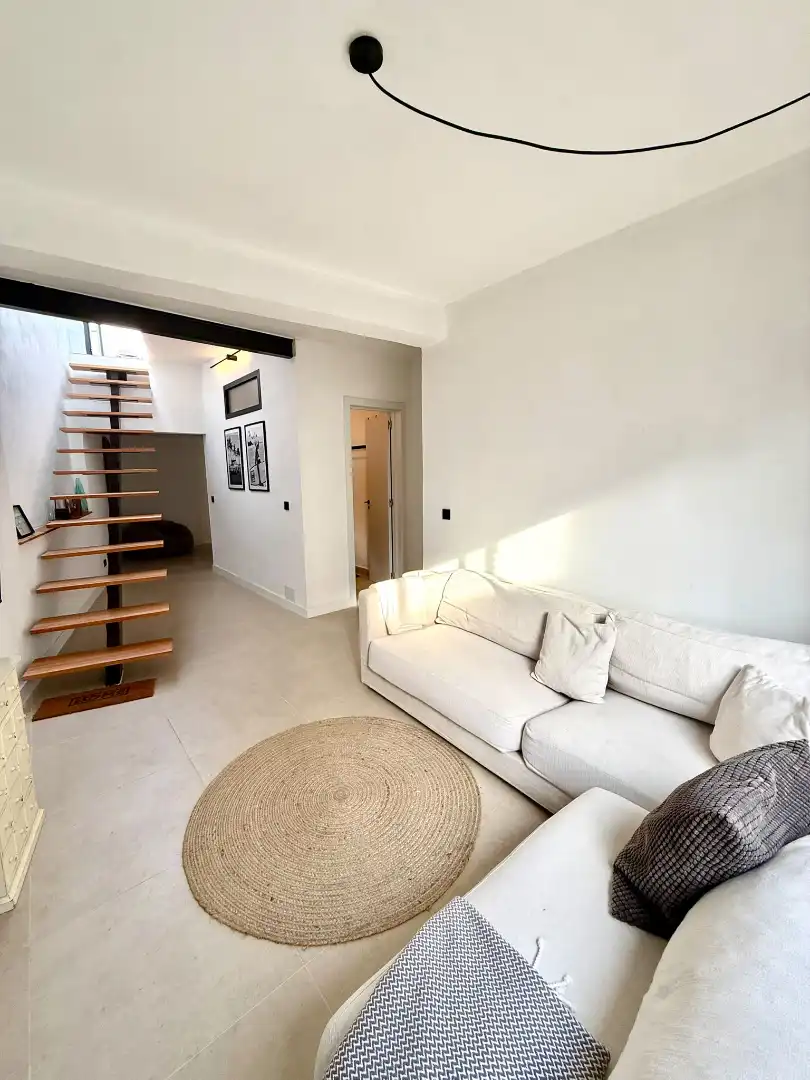 Sala d'estar de Casa adosada de lloguer en Tarifa ciudad