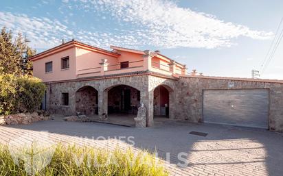 Vista exterior de Casa o xalet en venda en Santa Eulàlia de Ronçana amb Calefacció, Jardí privat i Terrassa