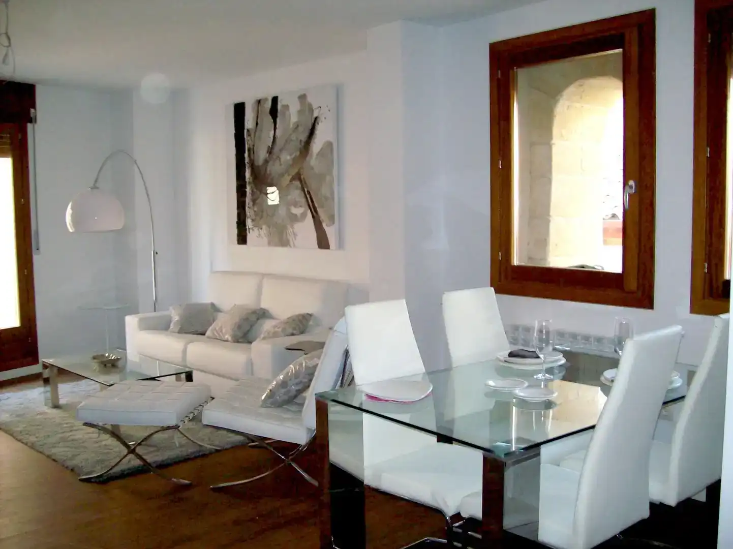 Sala de estar de Piso en venta en Caspe con Balcón