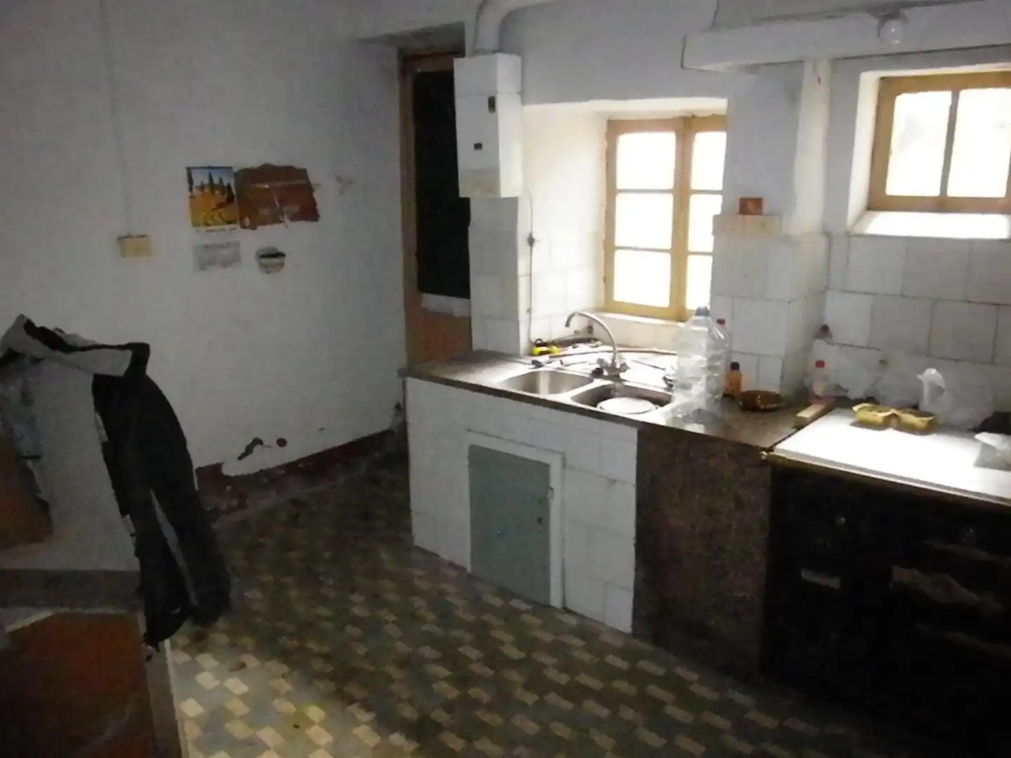 Küche von Einfamilien-Reihenhaus zum Verkauf in Viveiro mit Heizung, Privatgarten und Terrasse