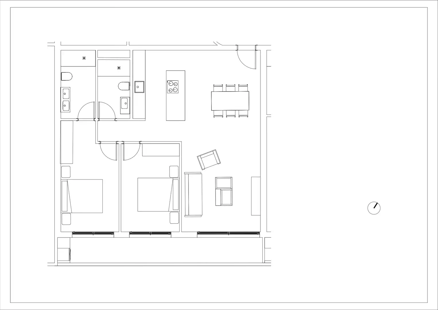 Apartament en venda en Calpe / Calp amb Aire condicionat, Calefacció i Jardí privat