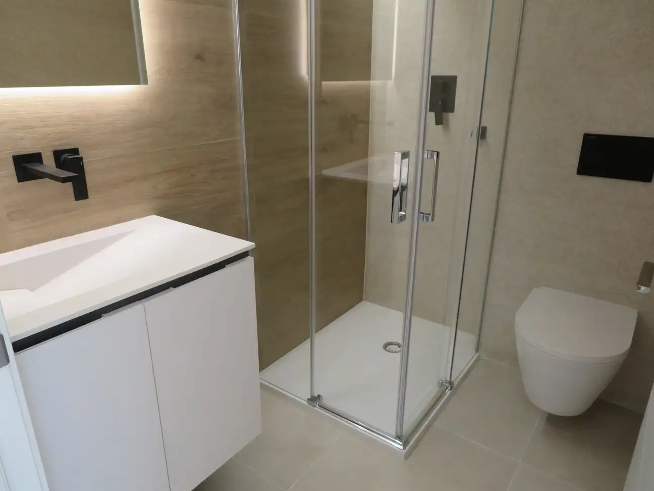 Badezimmer von Maisonette zum Verkauf in Dénia mit Klimaanlage, Terrasse und Abstellraum