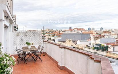 Terrace of Attic for sale in  Barcelona Capital  with Air Conditioner, Terrace and Furnished