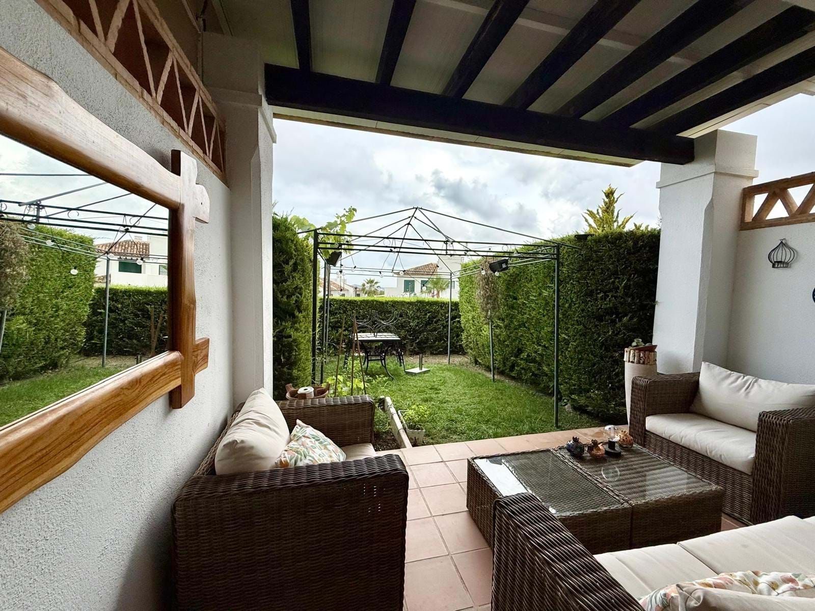 Terrassa de Casa o xalet en venda en Alicante / Alacant amb Aire condicionat, Terrassa i Piscina