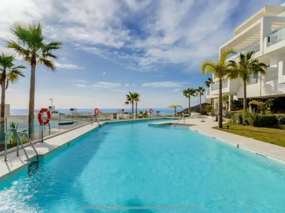 Piscina de Apartamento en venta en Ojén con Aire acondicionado, Terraza y Piscina