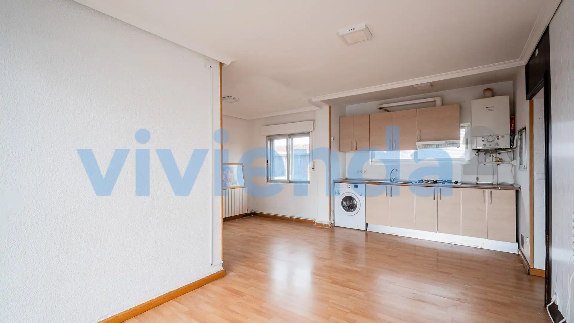 Bedroom of Flat for sale in  Madrid Capital  with Heating, Terrace and Furnished