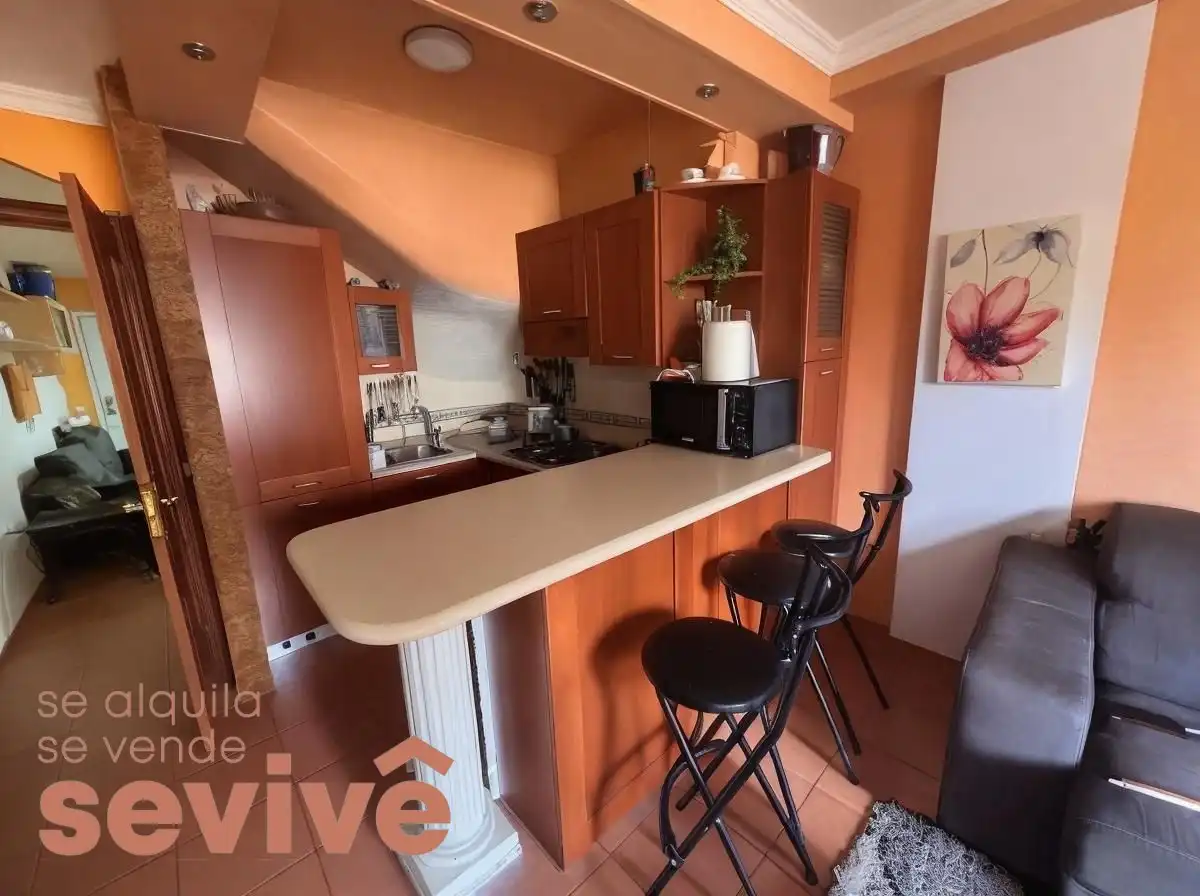 Küche von Maisonette zum Verkauf in Arona mit Klimaanlage, Möbliert und Balkon
