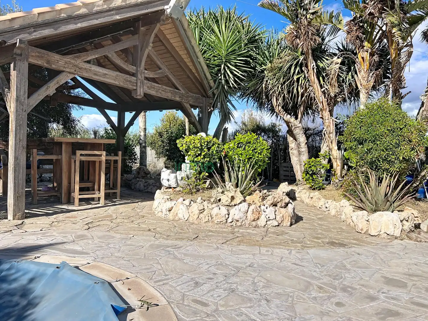 Terrassa de Finca rústica en venda en Cuevas del Almanzora amb Aire condicionat, Jardí privat i Terrassa