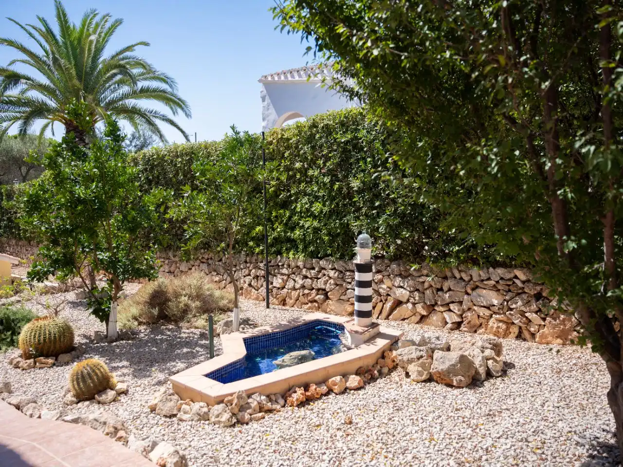Jardín de Casa o chalet en venta en Sant Lluís con Aire acondicionado, Terraza y Piscina