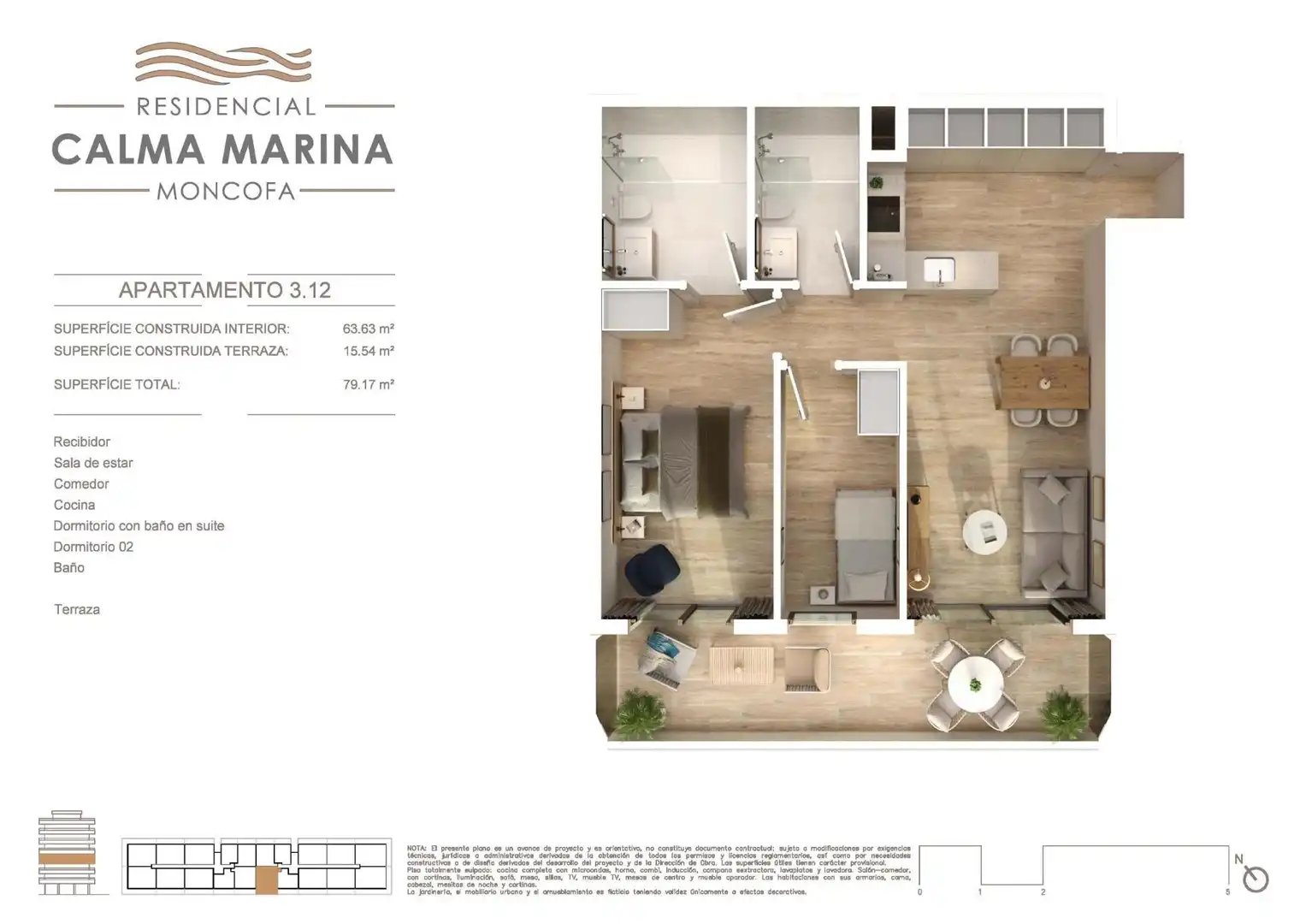 Appartement compact avec piscine à vendre à Moncófar Playa, imagen 71