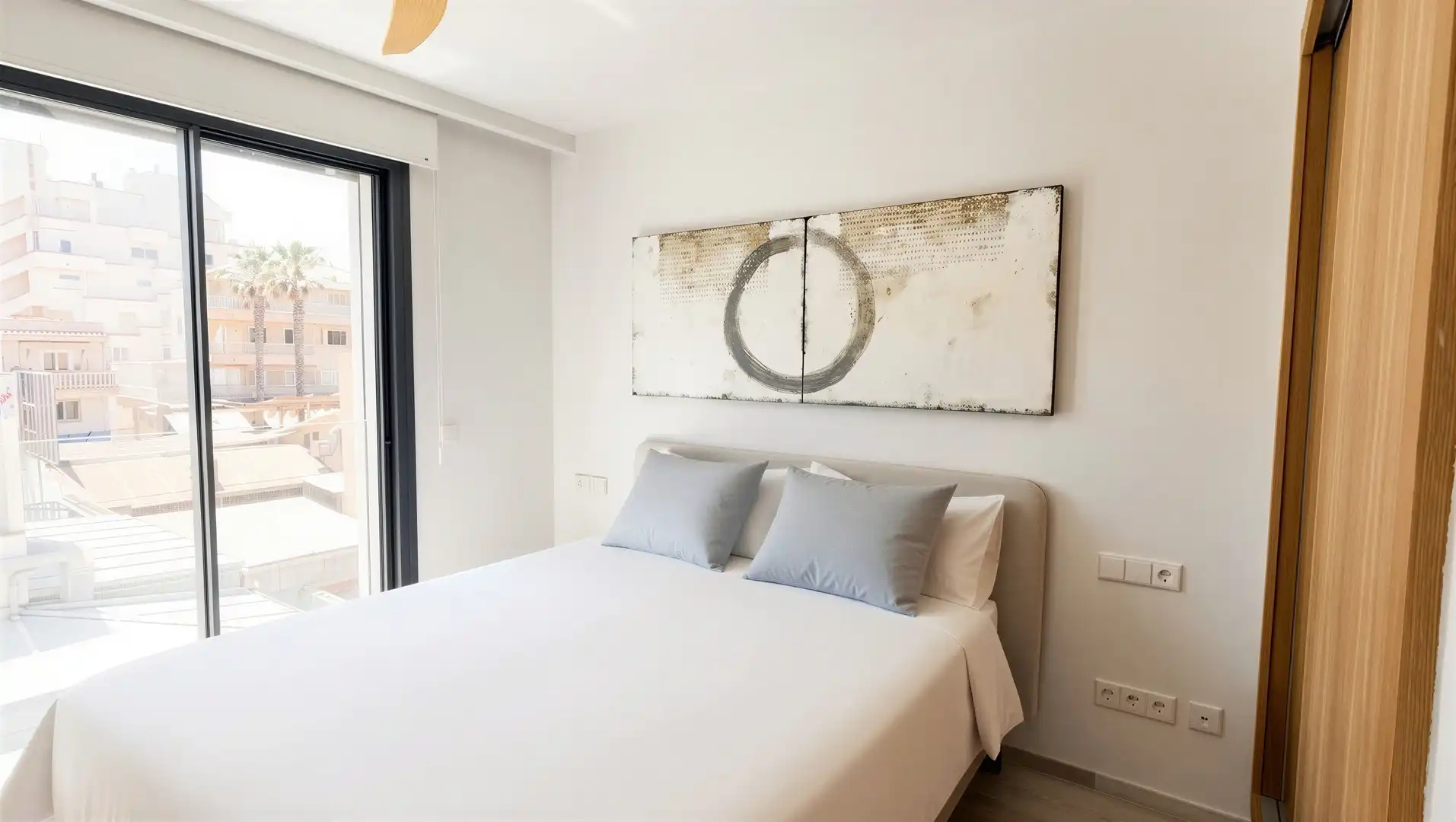 Bedroom of Attic for sale in  Palma de Mallorca  with Air Conditioner, Heating and Terrace