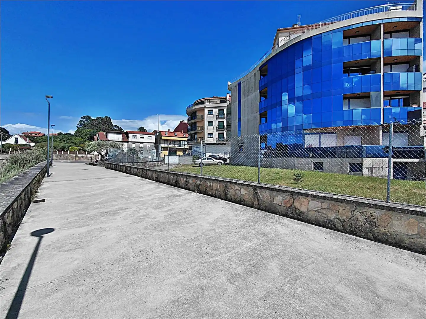 Vista exterior de Piso en venta en Rianxo con Terraza y Amueblado