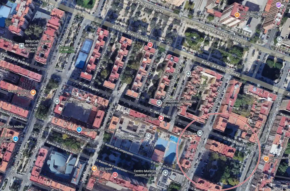 Vista exterior de Piso en venta en Valencia con Aire acondicionado, Calefacción y Amueblado