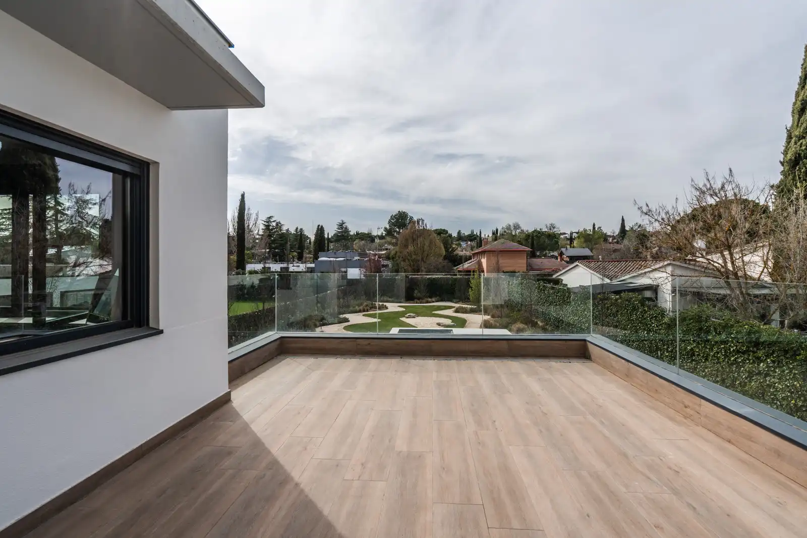 Terrace of Houses for sale in Villanueva de la Cañada  with Air Conditioner, Heating and Private garden