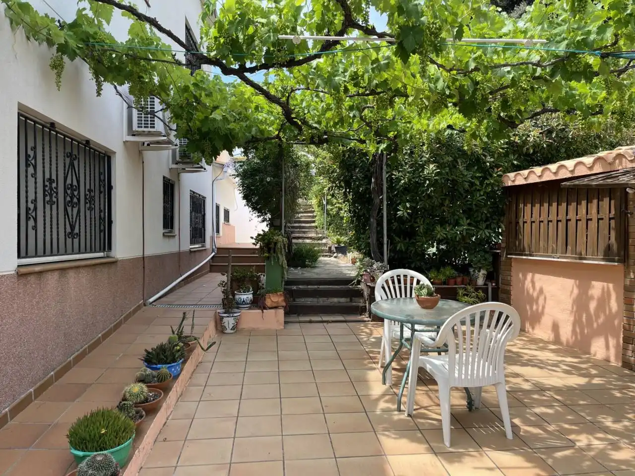 Terraza de Casa o chalet en venta en Caldes de Montbui con Aire acondicionado, Calefacción y Jardín privado