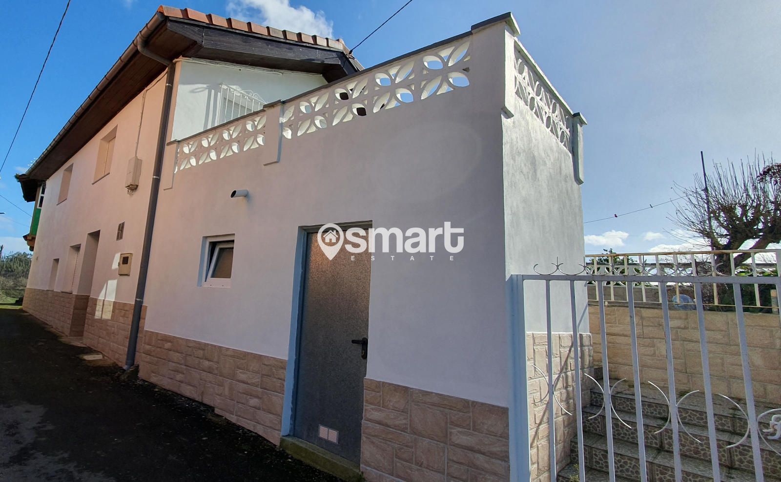 Vista exterior de Casa o chalet en venta en Grado con Jardín privado, Terraza y Trastero