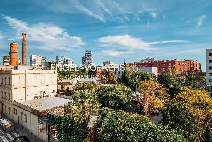 Terrace of Office for rent in Barcelona  with Air Conditioner, Heating and Furnished