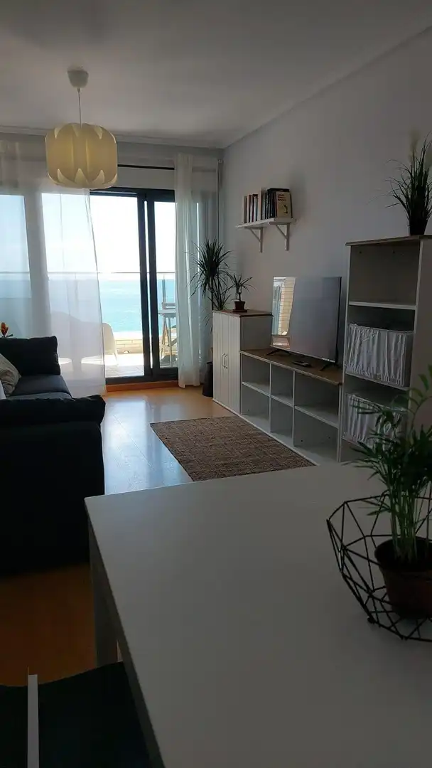 Wohnzimmer von Wohnung zur Miete in Alicante / Alacant mit Klimaanlage, Heizung und Terrasse