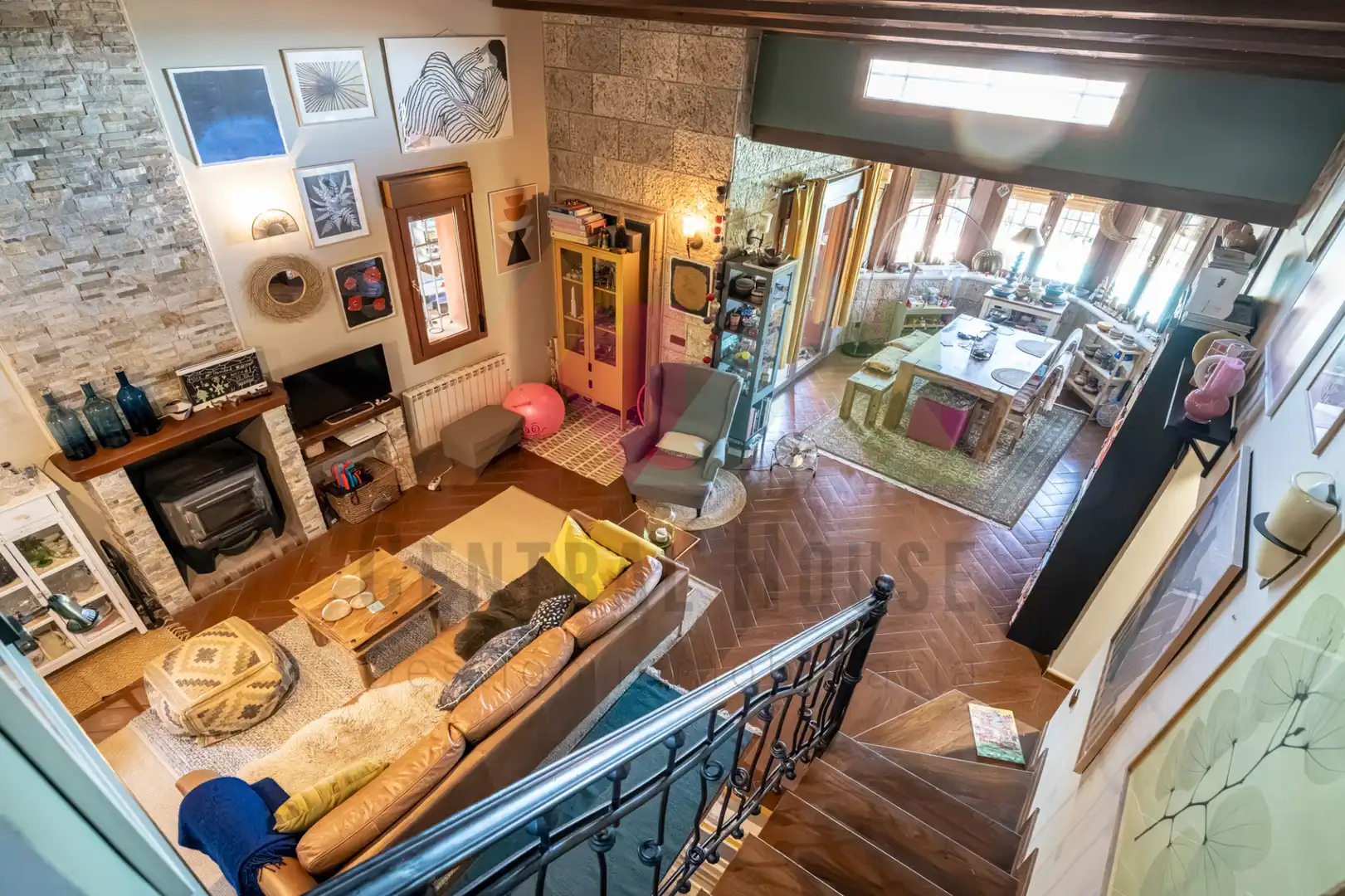 Sala de estar de Casa o chalet en venta en Chinchón con Calefacción, Jardín privado y Terraza