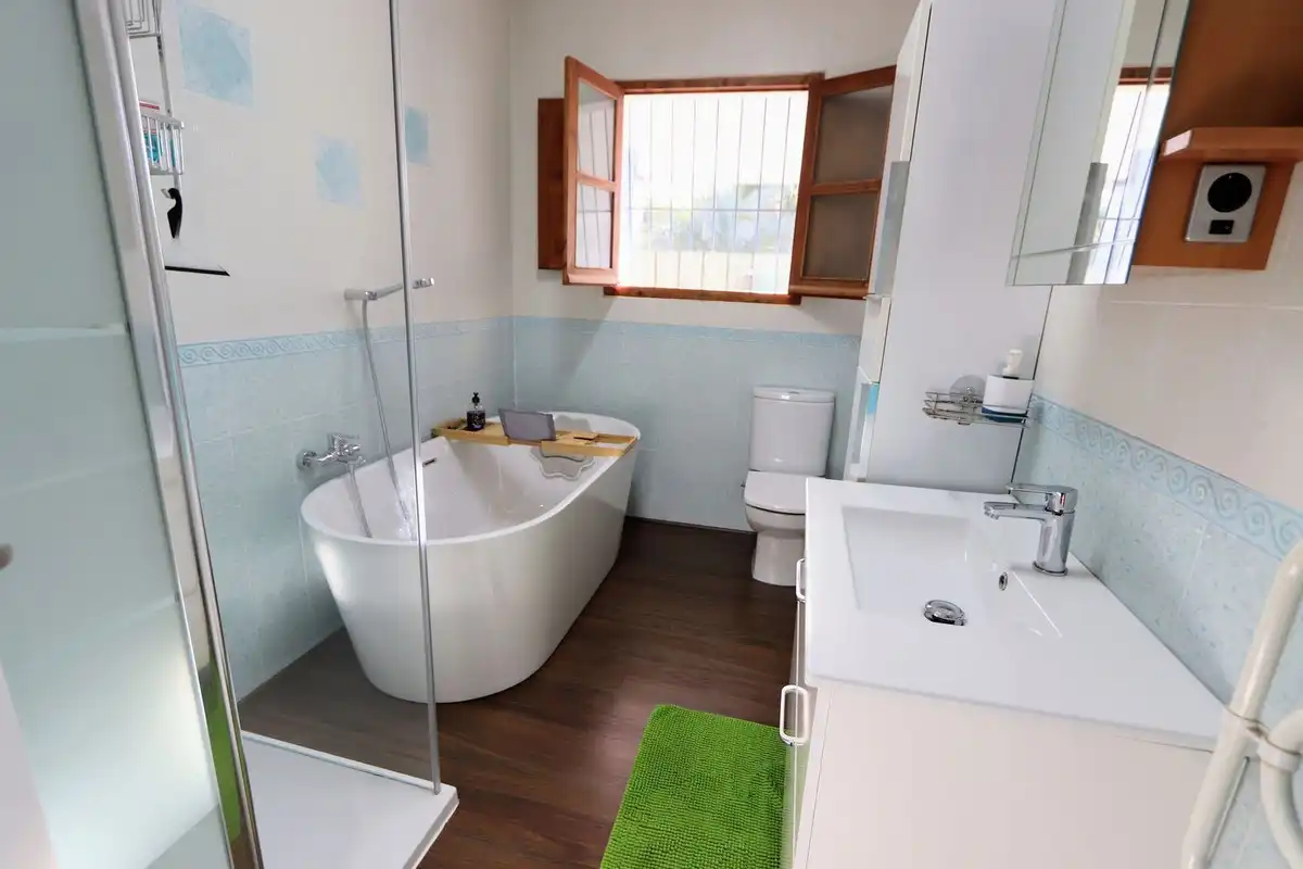 Baño de Casa o chalet en venta en Torre-Pacheco con Aire acondicionado, Jardín privado y Terraza