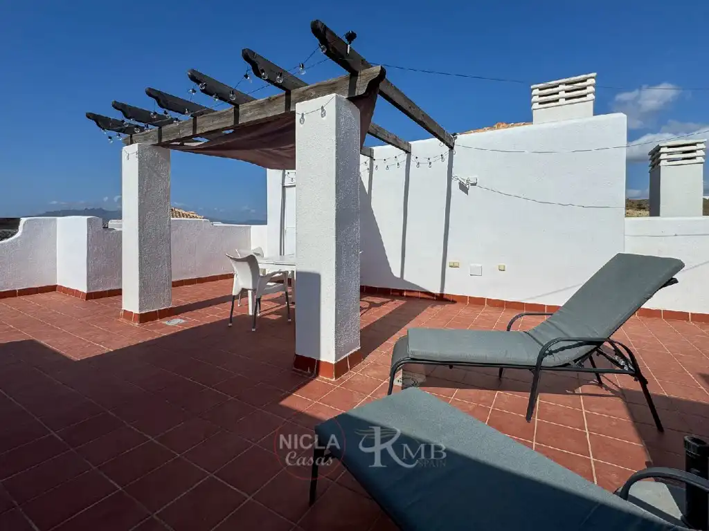 Terrasse von Wohnungen zum Verkauf in Vera mit Klimaanlage, Terrasse und Möbliert
