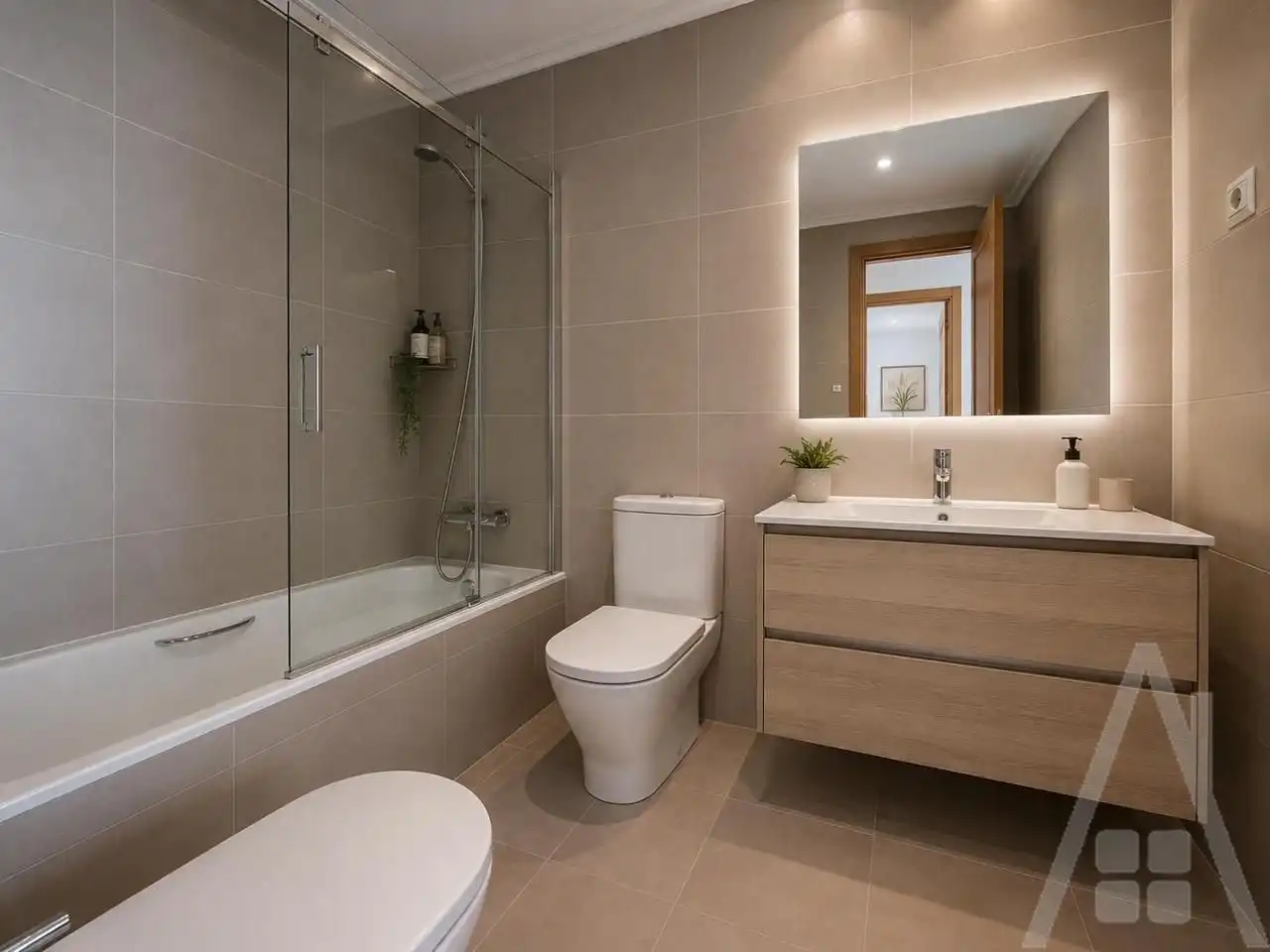 Bathroom of Flat for sale in Etxebarri  with Heating and Storage room