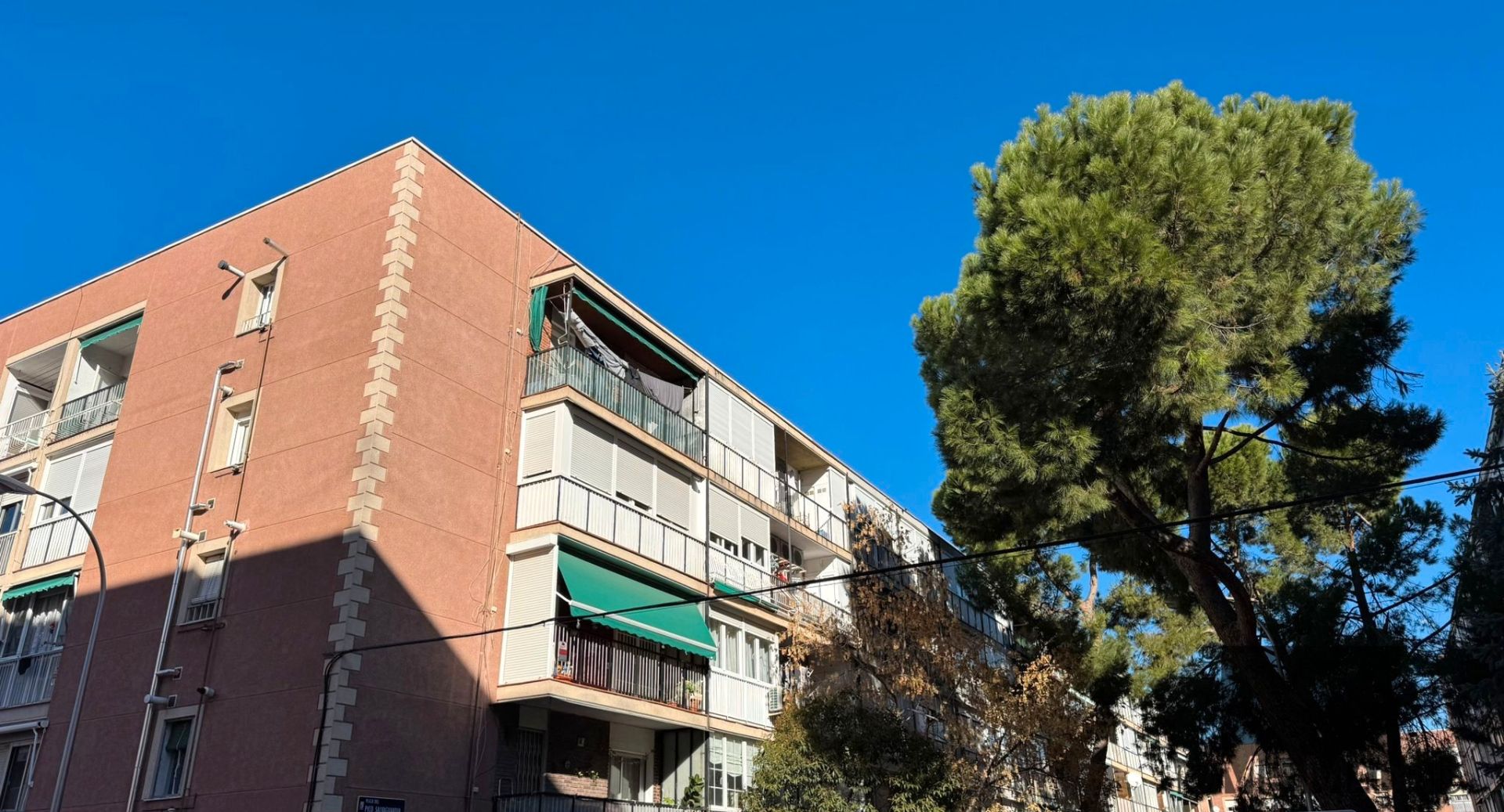 Exterior view of Flat for sale in  Madrid Capital  with Heating and Parquet flooring