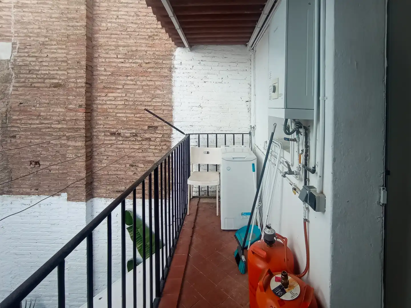Balcony of Flat for sale in Barcelona  with Air Conditioner, Balcony and Alarm