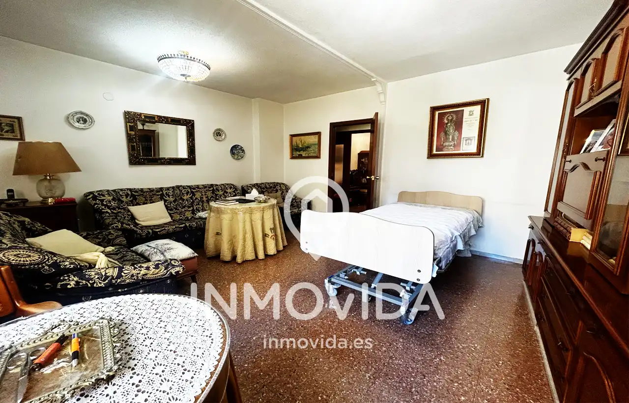 Sala d'estar de Pis en venda en Xàtiva amb Moblat i Balcó