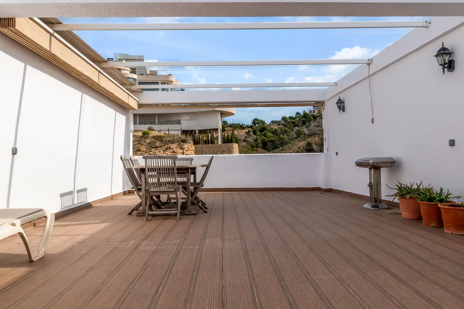 Terrasse von Maisonette zum Verkauf in Benidorm mit Klimaanlage, Heizung und Terrasse