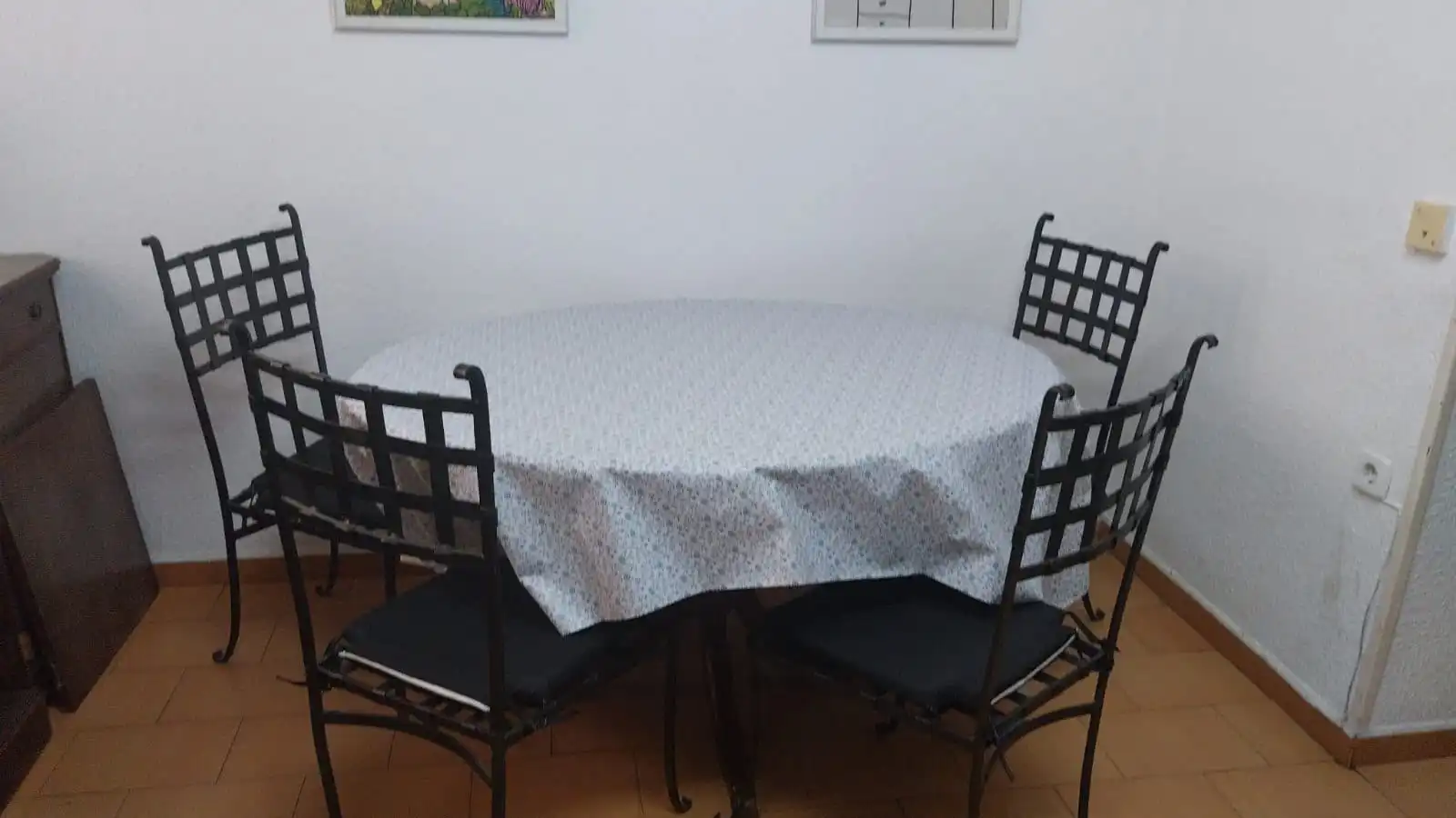 Dining room of Flat for rent in Valencia  with Furnished, Washing machine and Balcony