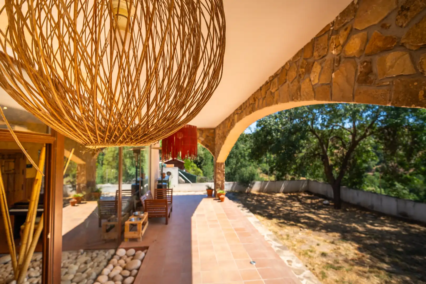 Terrassa de Casa o xalet en venda en Cabanillas de la Sierra amb Jardí privat i Terrassa