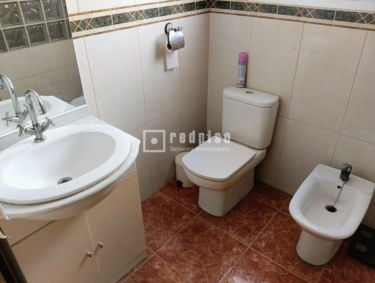 Bany de Pis de lloguer en Castellón de la Plana / Castelló de la Plana amb Aire condicionat i Terrassa