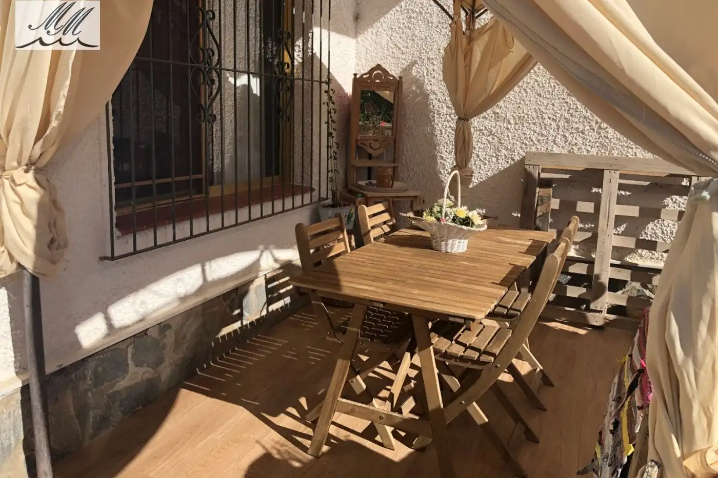 Terraza de Casa adosada en venta en Cartagena con Aire acondicionado, Terraza y Amueblado