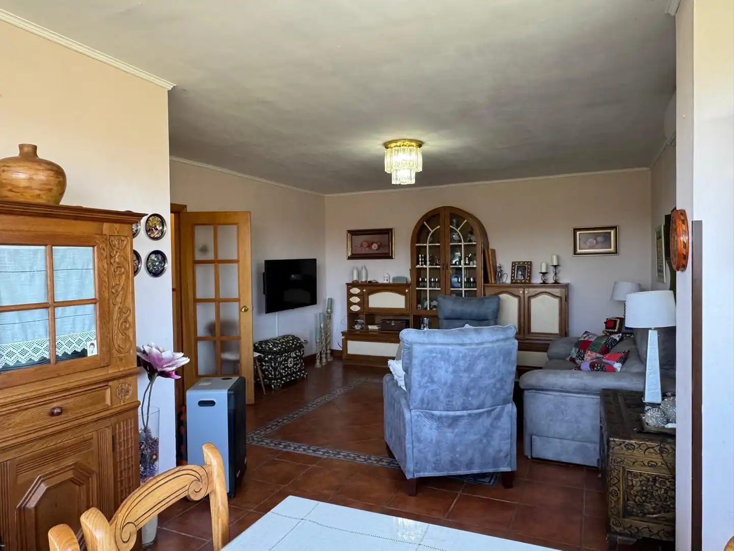 Sala de estar de Casa o chalet en venta en Ardales con Jardín privado y Terraza