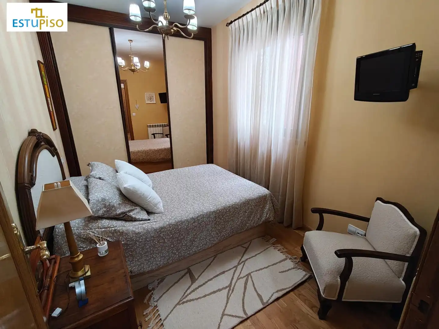 Habitación de Piso de alquiler en León Capital  con Calefacción y Amueblado