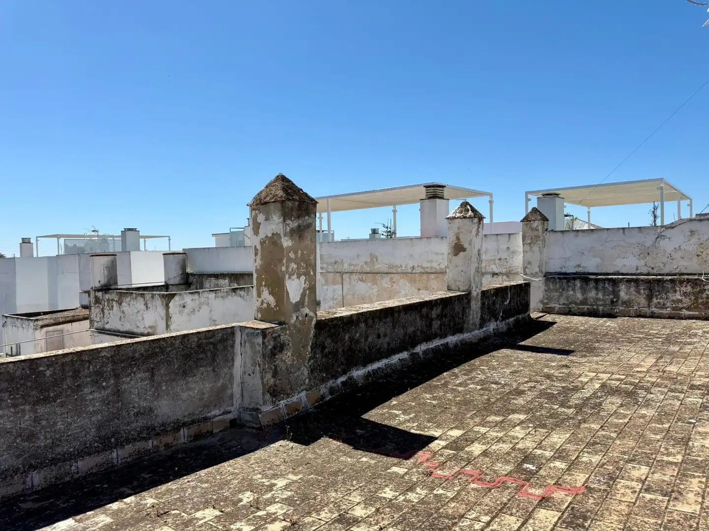 Terrassa de Casa o xalet en venda en El Puerto de Santa María amb Traster i Piscina