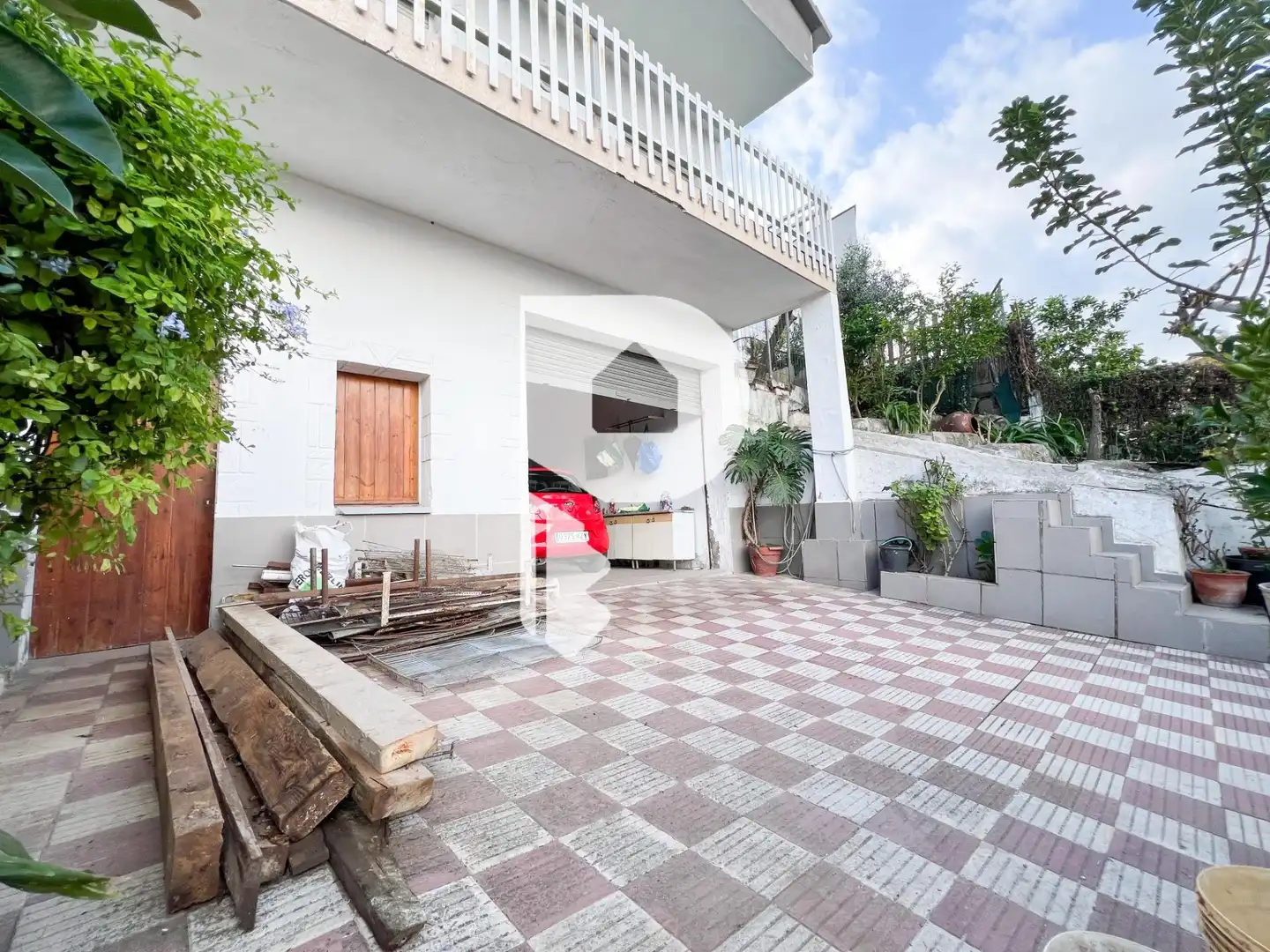 Exterior view of Houses for sale in Sant Andreu de la Barca  with Air Conditioner, Heating and Private garden