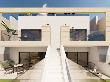 Apartament amb balcó en venda a Los Cuarteros