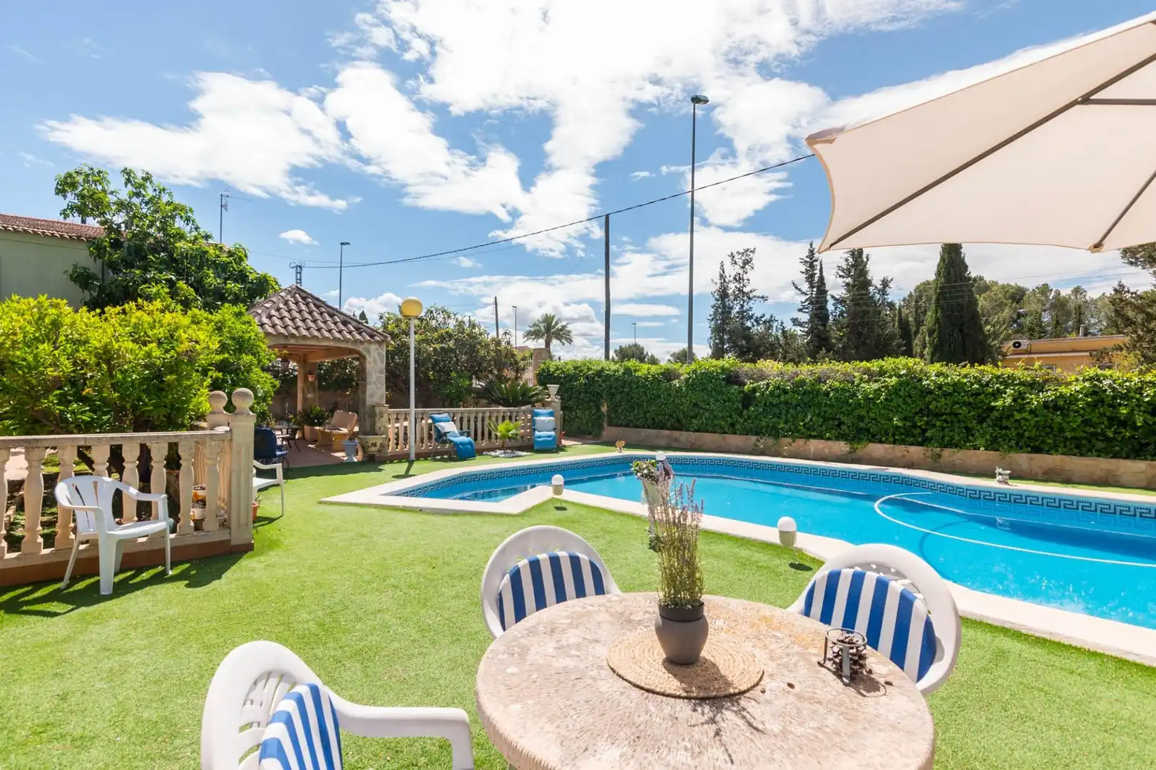 Piscina de Casa o xalet en venda en Molina de Segura amb Aire condicionat, Calefacció i Jardí privat