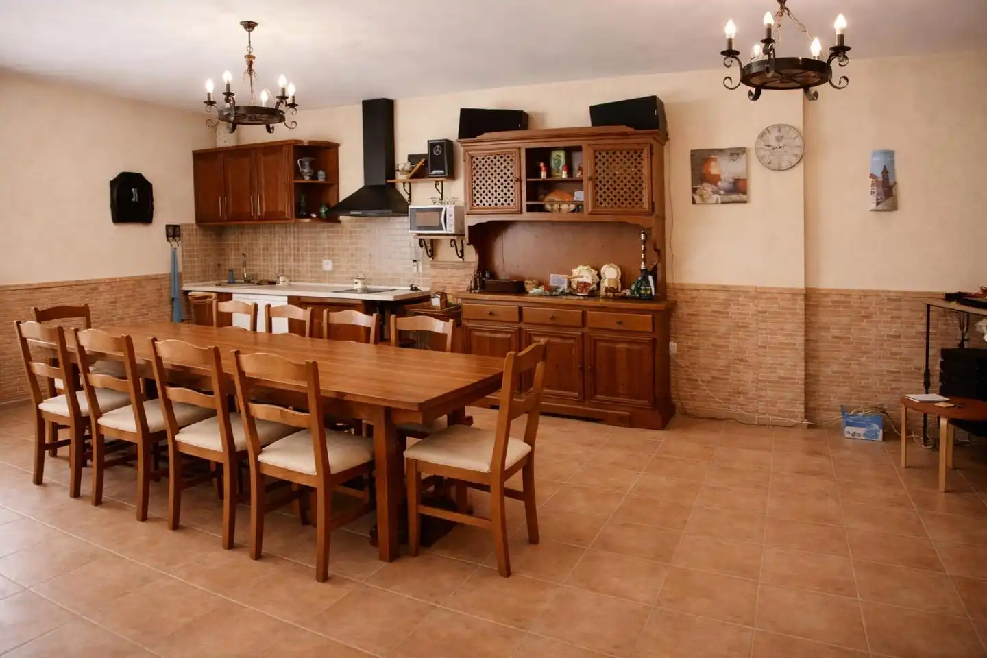 Cocina de Casa adosada de alquiler en Calatayud con Aire acondicionado, Calefacción y Terraza