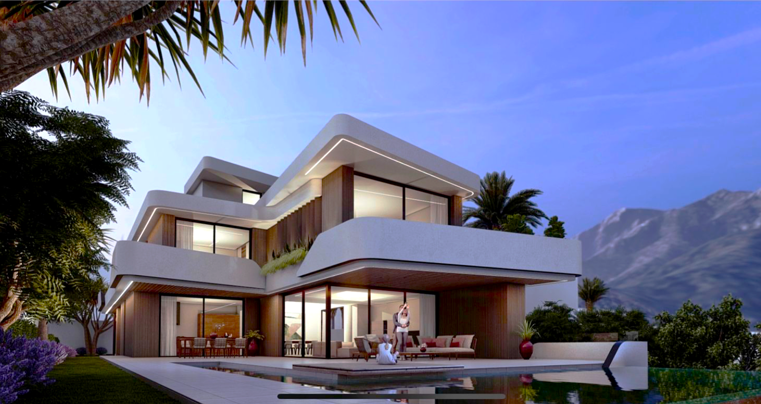 Exterior view of House or chalet for sale in Marbella  with Air Conditioner, Terrace and Swimming Pool