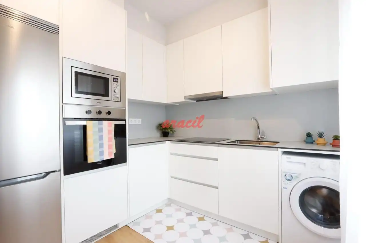 Cocina de Piso de alquiler en Ourense Capital  con Calefacción y Amueblado